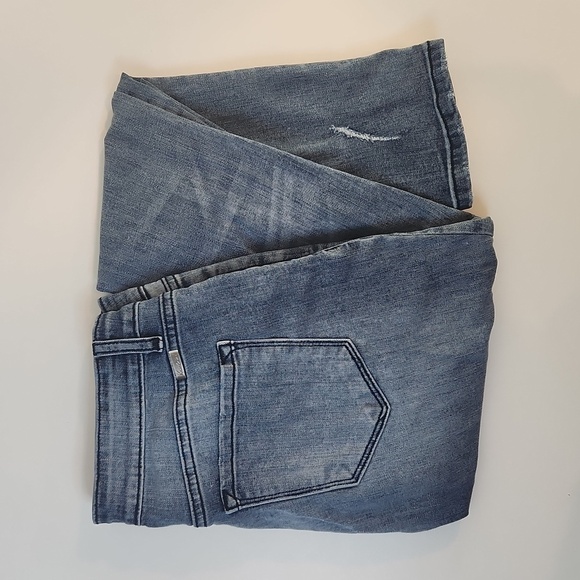 KanCan Estillo Distressed Ripped Jeans High Rise Medium Wash Women's Sz 13/30 - Picture 1 of 14